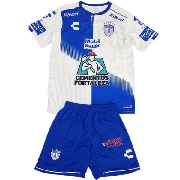 Camiseta Pachuca Primera equipación Niños 2018-2019 Azul Blanco